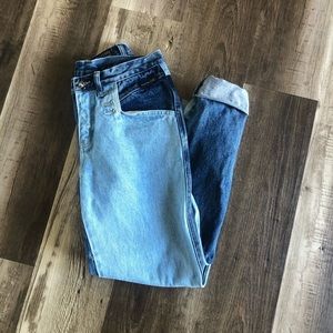 Western ethics jeans